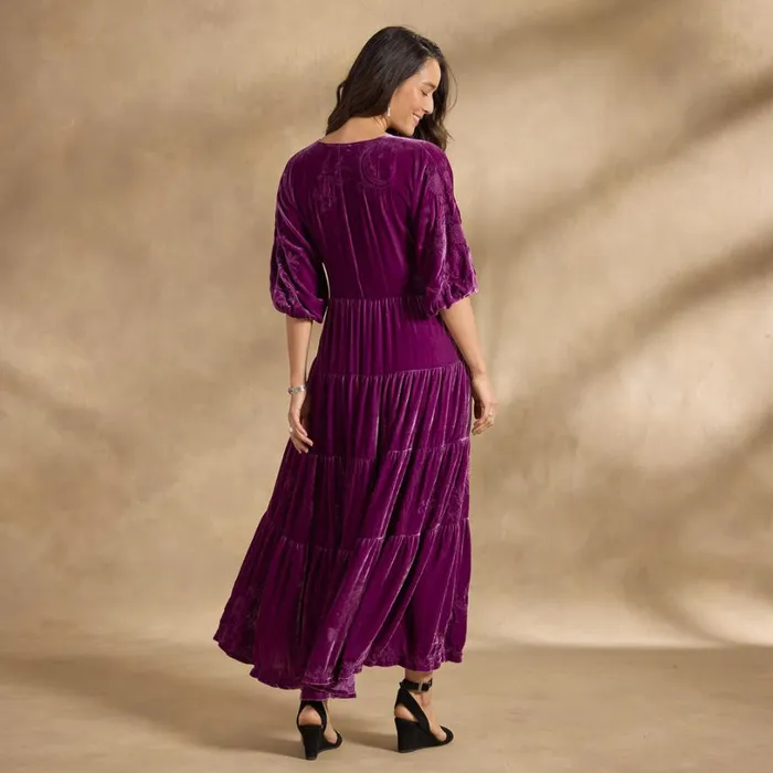 Women Velvet Dolman Tiered Dress Petite Sugarplum Sundance Catalog Petite Styles Women Velvet Dolman Tiered Dress Petite Sugarplum Sundance Catalog Petite Styles