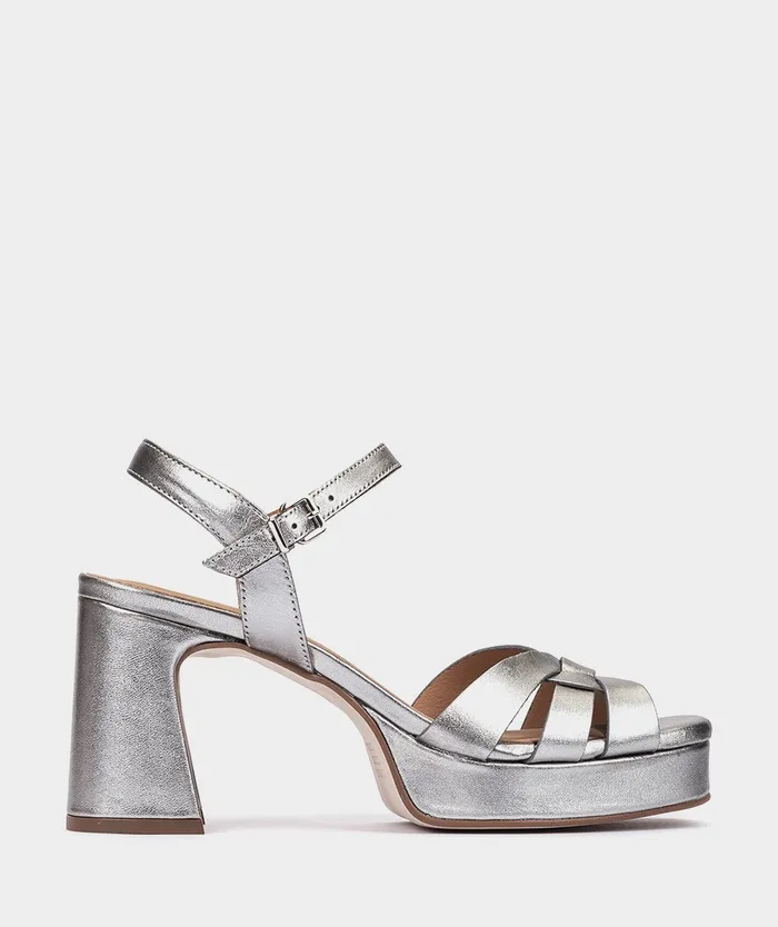 Women Verapaz Metallic 8211 Heeled Sandals Pedro Miralles