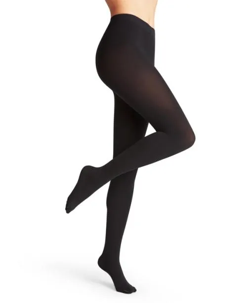 Women Warm Deluxe 80 DEN Women Tights Black FALKE Tights and Leggings