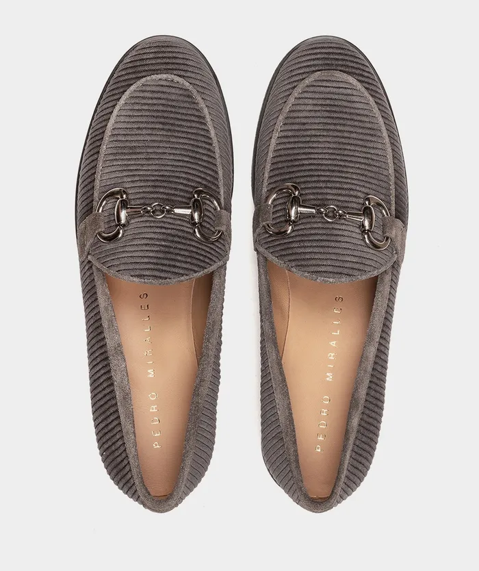 Women Wellington Grey 8211 Loafers Pedro Miralles