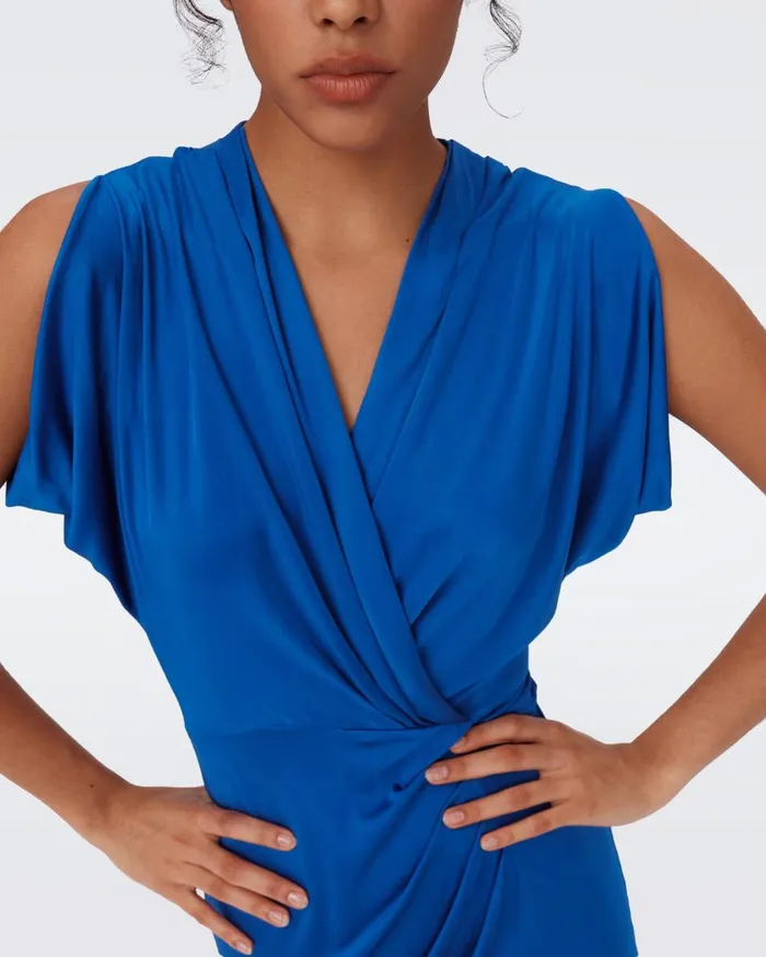 Women Williams Dress Sapphire Blue DVF Dresses