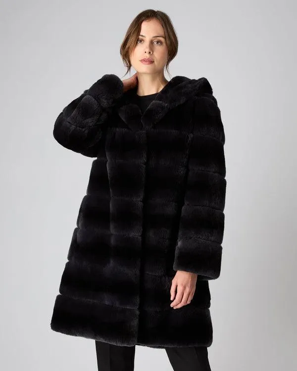 Women Women039s Long Rex Hooded CoatIn Dark Grey Dark Grey NPeal Coats and Jackets Women Women039s Long Rex Hooded CoatIn Dark Grey Dark Grey NPeal Coats and Jackets