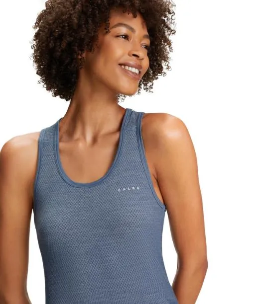 Women Women Tanktop WoolTech Light Capitain FALKE Short Sleeve Shirts