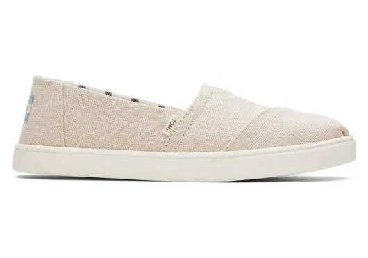 Women WomenAlpargata Cupsole Natural Heritage Canvas Slip On Natural TOMS Exclusives