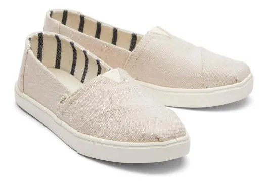 Women WomenAlpargata Cupsole Natural Heritage Canvas Slip On Natural TOMS Exclusives
