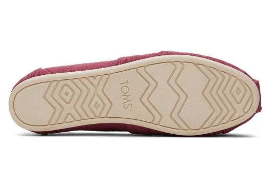 Women WomenAlpargata Cupsole Rose Heritage Canvas Slip On Vintage Rose TOMS Alpargatas