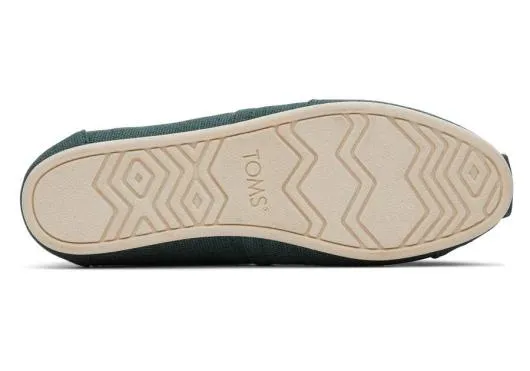 Women WomenAlpargata Green Heritage Canvas Dark Green TOMS Alpargatas