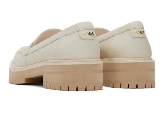 Women WomenCara Light Sand Leather Loafer Light Sand TOMS Dress Casual