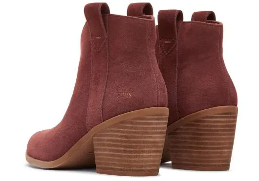 Women WomenConstance Chestnut Suede Heeled Boot Chestnut TOMS Boots and Booties