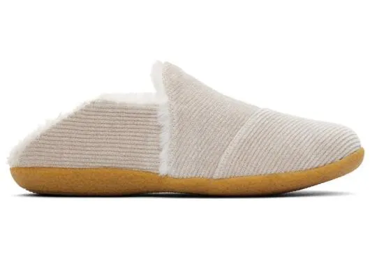 Women WomenIndia Natural Glitter Faux Fur Slipper Natural Glitter TOMS Exclusives