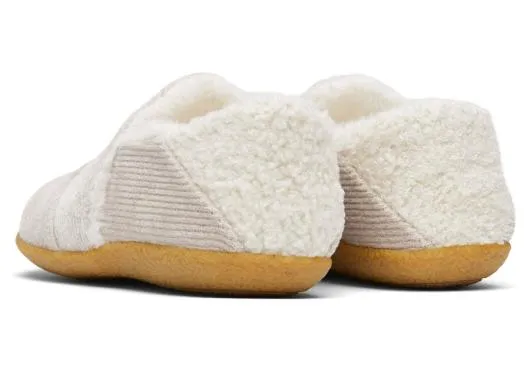 Women WomenIndia Natural Glitter Faux Fur Slipper Natural Glitter TOMS Exclusives