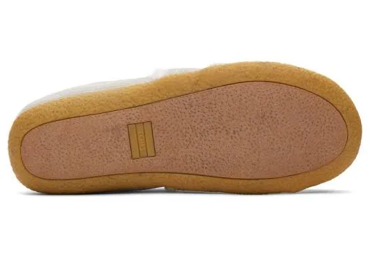 Women WomenIndia Natural Glitter Faux Fur Slipper Natural Glitter TOMS Exclusives