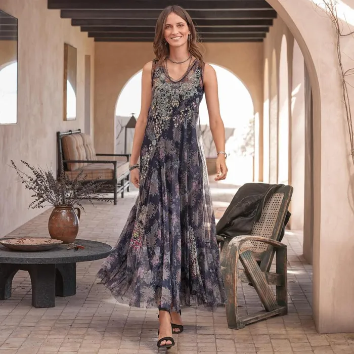 Women Yawa Mesh Dress Multi Sundance Catalog Dresses and Jumpsuits