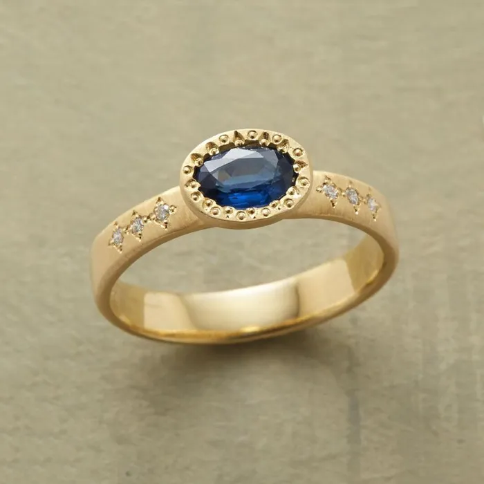 Women Zou Zou Sapphire Ring Sundance Catalog Rings