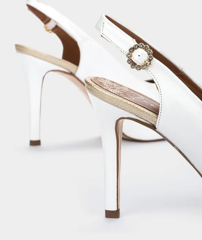 Women Zurich White 8211 Heeled Sandals Pedro Miralles Women Zurich White 8211 Heeled Sandals Pedro Miralles