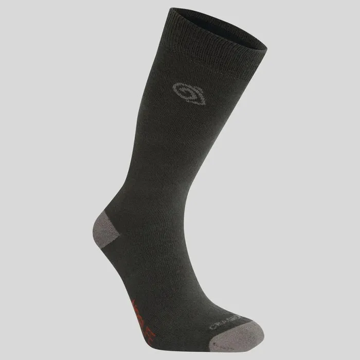 WomensEquipment Socks Craghoppers Unisex Insect Repellent Single Pack Socks Black Pepper Mid Grey WomensEquipment Socks Craghoppers Unisex Insect Repellent Single Pack Socks Black Pepper Mid Grey