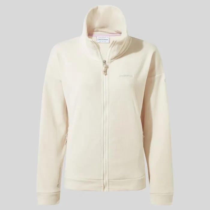 Womens Full Zip Fleece Craghoppers Polartec Caprice Full Zip Fleece Ecru Womens Full Zip Fleece Craghoppers Polartec Caprice Full Zip Fleece Ecru