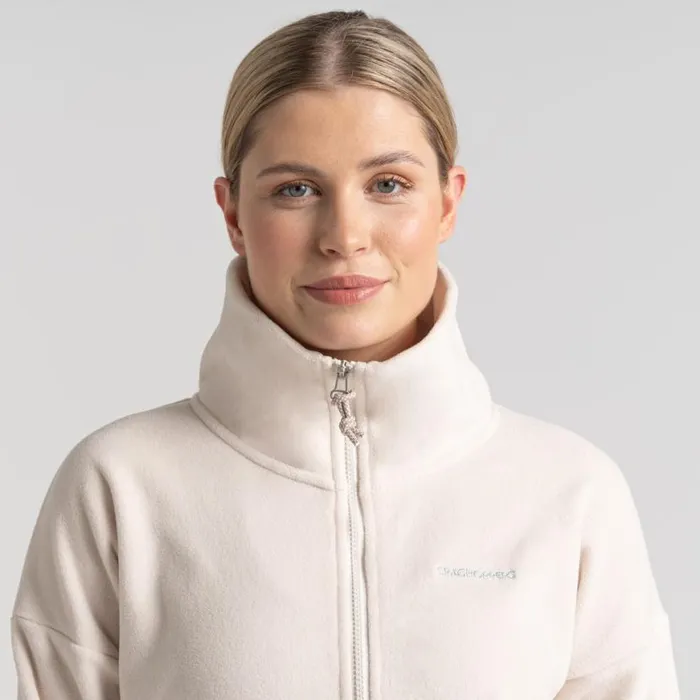 Womens Full Zip Fleece Craghoppers Polartec Caprice Full Zip Fleece Ecru Womens Full Zip Fleece Craghoppers Polartec Caprice Full Zip Fleece Ecru