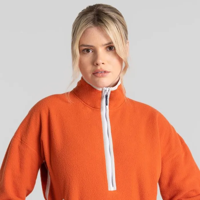 Womens Half Zip Fleece Craghoppers CO2 Renu Half Zip Fleece Sedona Womens Half Zip Fleece Craghoppers CO2 Renu Half Zip Fleece Sedona