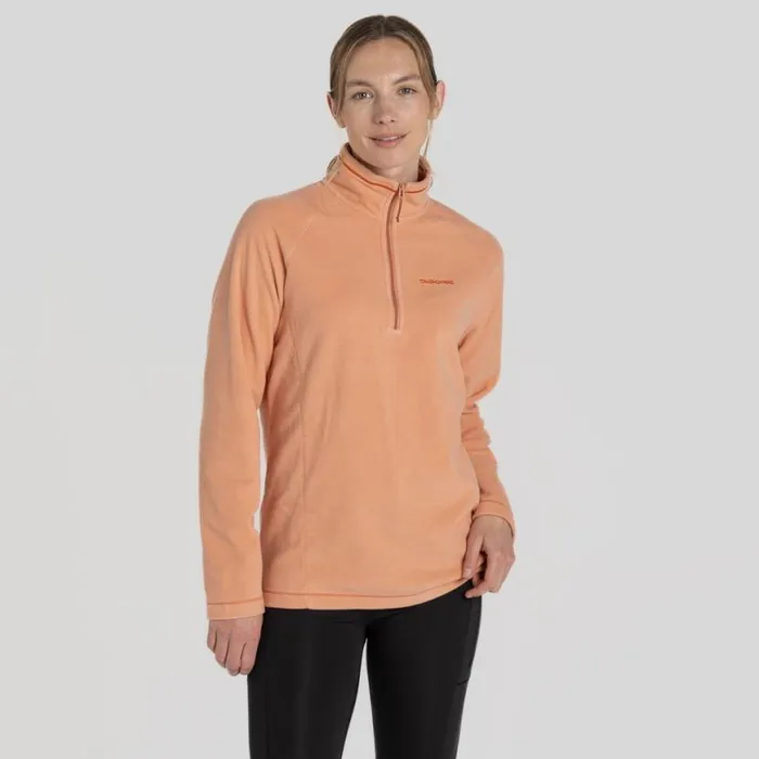 Womens Half Zip Fleece Craghoppers Miska VI Half Zip Fleece Clay