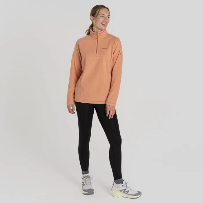 Womens Half Zip Fleece Craghoppers Miska VI Half Zip Fleece Clay Womens Half Zip Fleece Craghoppers Miska VI Half Zip Fleece Clay