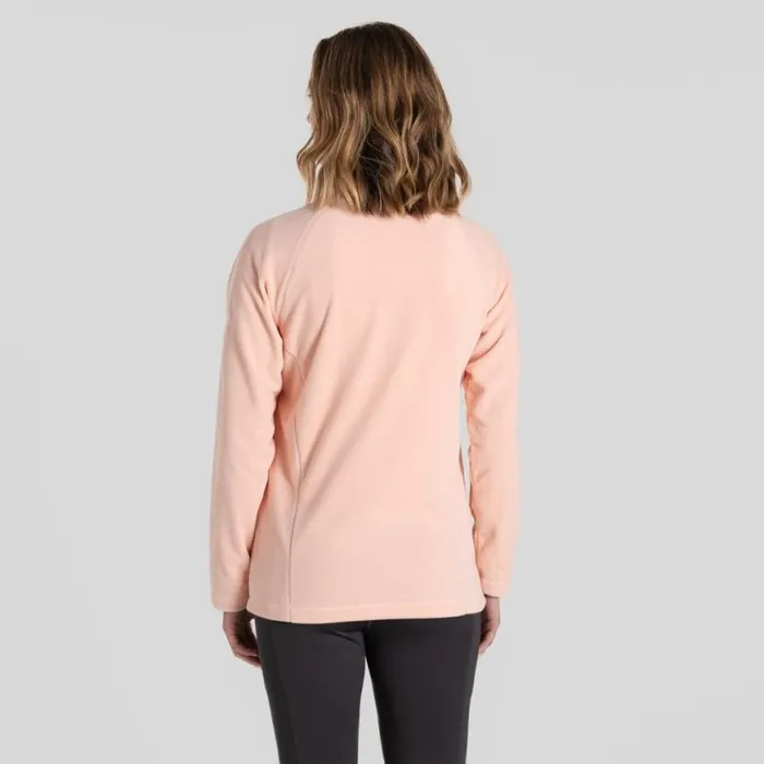 Womens Half Zip Fleece Craghoppers Miska VI Half Zip Fleece Pink Peach Womens Half Zip Fleece Craghoppers Miska VI Half Zip Fleece Pink Peach