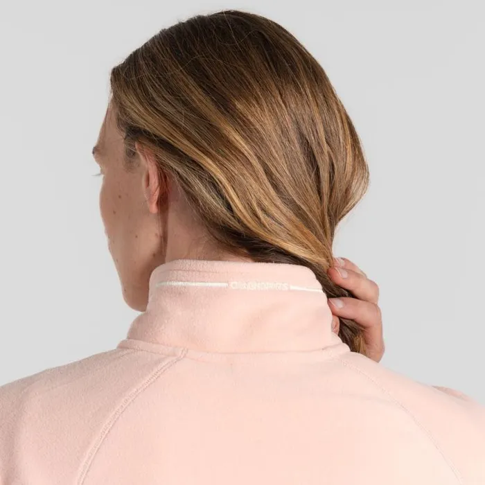 Womens Half Zip Fleece Craghoppers Miska VI Half Zip Fleece Pink Peach Womens Half Zip Fleece Craghoppers Miska VI Half Zip Fleece Pink Peach