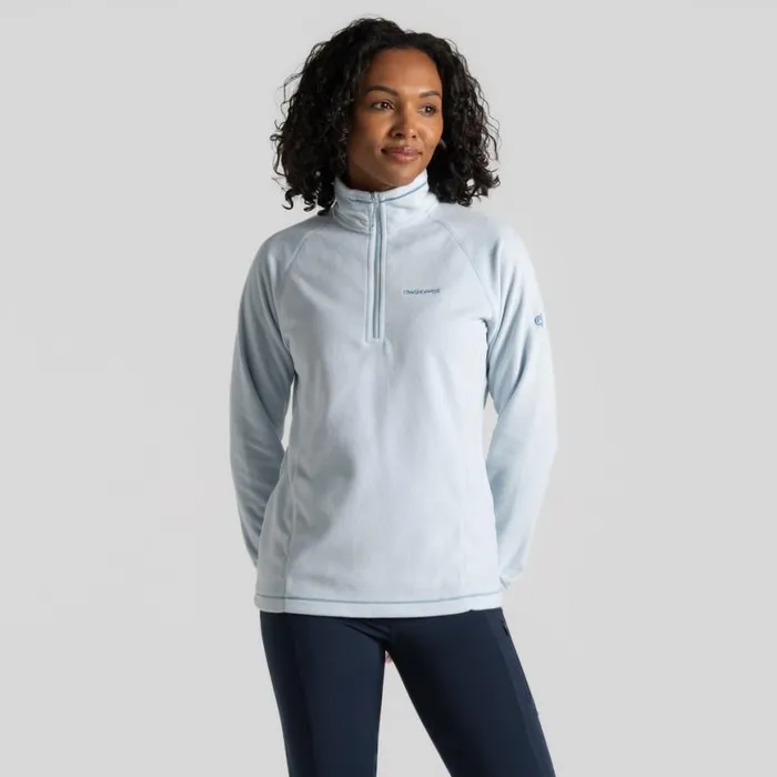 Womens Half Zip Fleece Craghoppers Miska VI Half Zip Fleece Sky