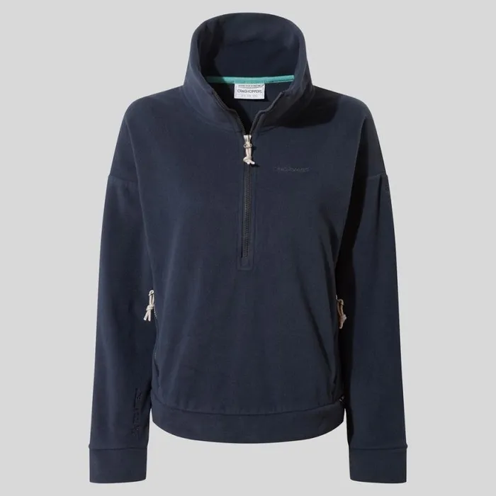 Womens Half Zip Fleece Craghoppers Polartec Caprice Half Zip Fleece Blue Navy Womens Half Zip Fleece Craghoppers Polartec Caprice Half Zip Fleece Blue Navy