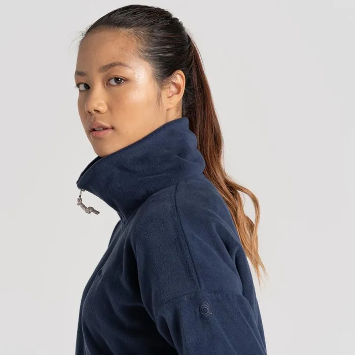 Womens Half Zip Fleece Craghoppers Polartec Caprice Half Zip Fleece Blue Navy Womens Half Zip Fleece Craghoppers Polartec Caprice Half Zip Fleece Blue Navy
