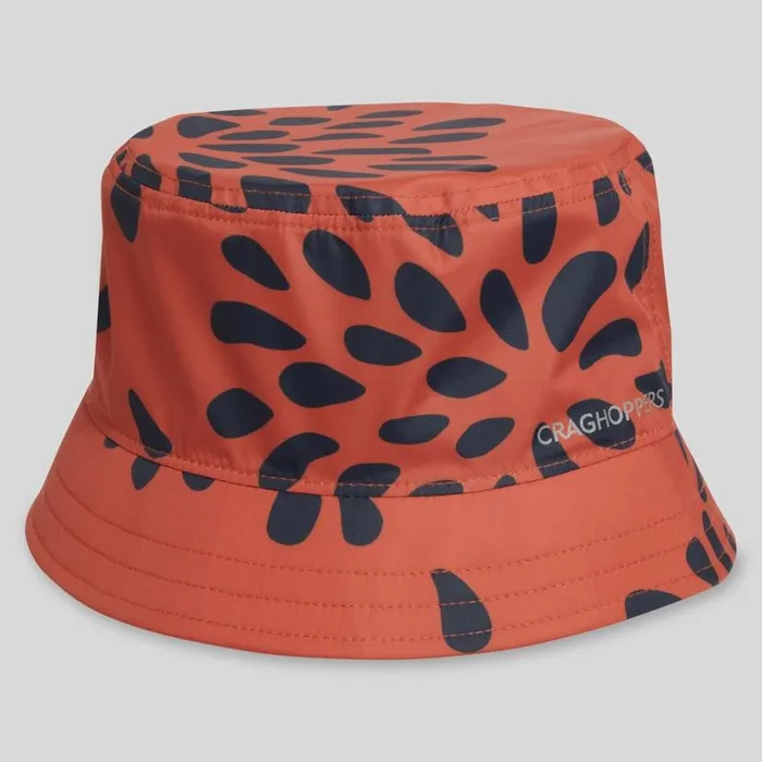 Womens Hats Craghoppers National Trust Globeflower Bucket Hat Dark Spice Print Womens Hats Craghoppers National Trust Globeflower Bucket Hat Dark Spice Print