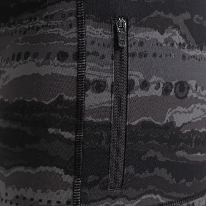 Womens Leggings Craghoppers Kiwi Pro Leggings Charcoal Print