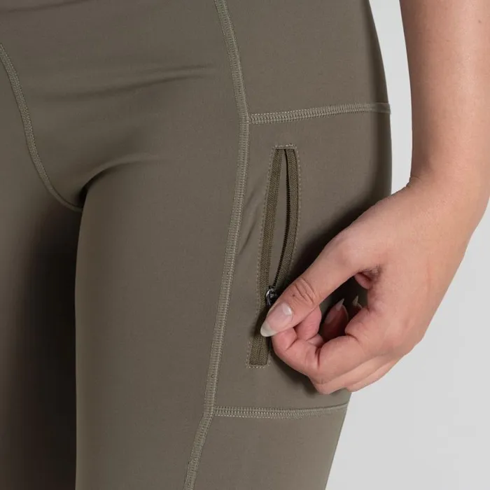 Womens Leggings Craghoppers Nosilife Adeena Legging Wild Olive