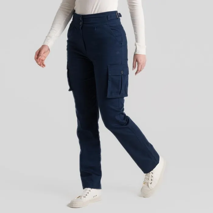 Womens Walking Trousers Craghoppers Araby Trouser Blue Navy