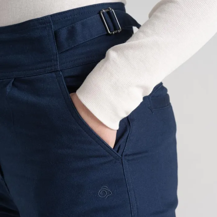Womens Walking Trousers Craghoppers Araby Trouser Blue Navy