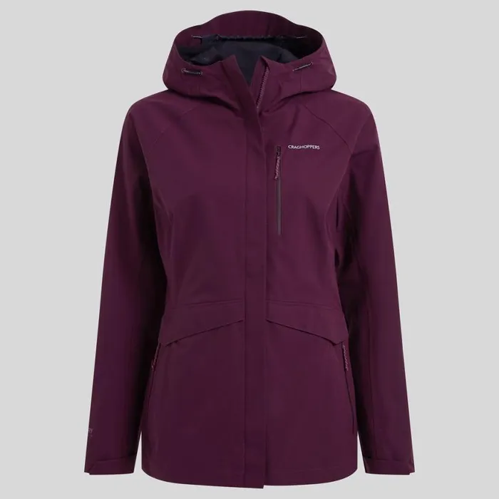 Womens Waterproof Jackets Craghoppers Caldbeck Waterproof Jacket Beet Womens Waterproof Jackets Craghoppers Caldbeck Waterproof Jacket Beet