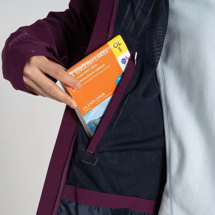 Womens Waterproof Jackets Craghoppers Caldbeck Waterproof Jacket Beet Womens Waterproof Jackets Craghoppers Caldbeck Waterproof Jacket Beet