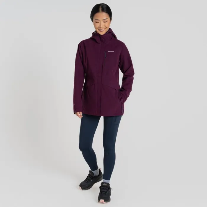 Womens Waterproof Jackets Craghoppers Caldbeck Waterproof Jacket Beet Womens Waterproof Jackets Craghoppers Caldbeck Waterproof Jacket Beet