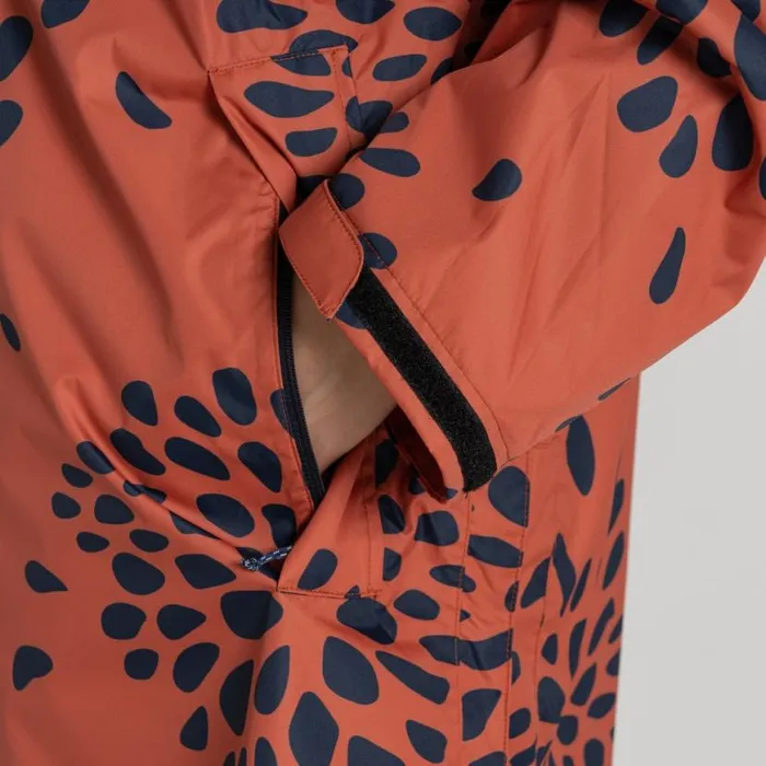 Womens Waterproof Jackets Craghoppers National Trust Globeflower Packable Waterproof Overhead Jacket Dark Spice Print Womens Waterproof Jackets Craghoppers National Trust Globeflower Packable Waterproof Overhead Jacket Dark Spice Print