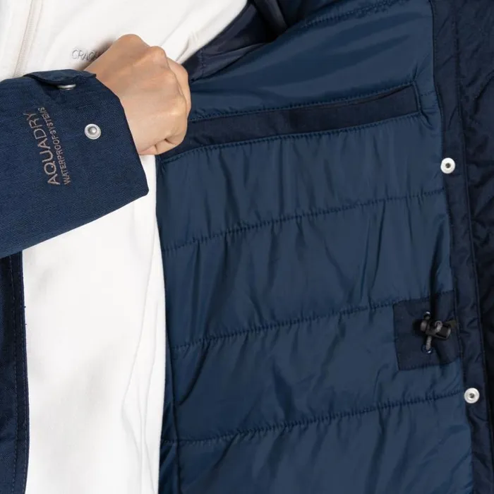 Womens Waterproof Jackets Craghoppers Sofia Waterproof Jacket Blue Navy Marl Womens Waterproof Jackets Craghoppers Sofia Waterproof Jacket Blue Navy Marl