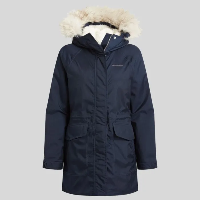 Womens Waterproof Jackets Craghoppers Sofia Waterproof Jacket Blue Navy Marl Womens Waterproof Jackets Craghoppers Sofia Waterproof Jacket Blue Navy Marl