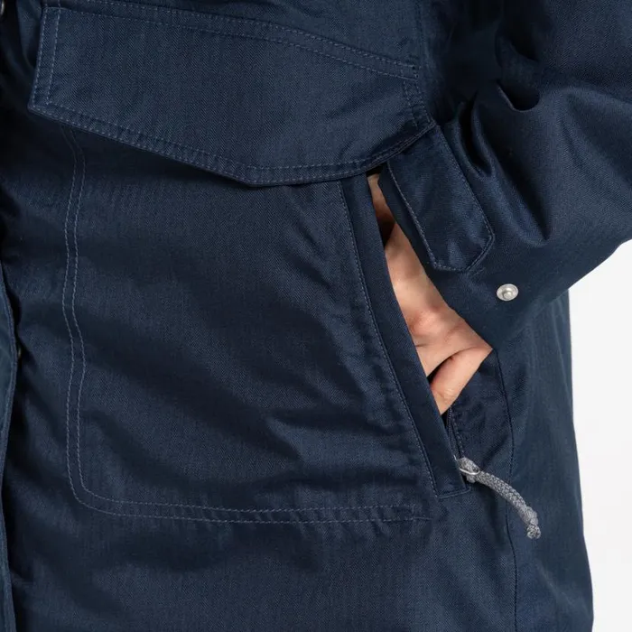 Womens Waterproof Jackets Craghoppers Sofia Waterproof Jacket Blue Navy Marl Womens Waterproof Jackets Craghoppers Sofia Waterproof Jacket Blue Navy Marl