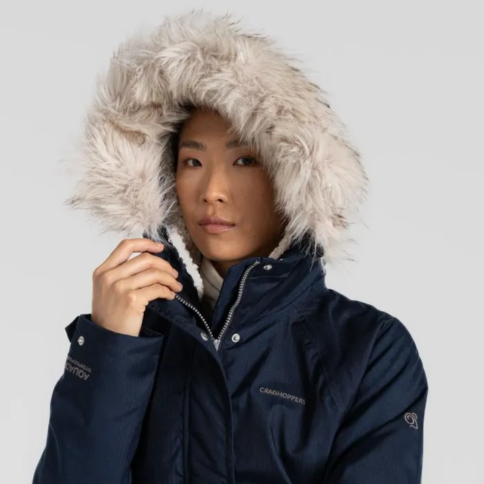 Womens Waterproof Jackets Craghoppers Sofia Waterproof Jacket Blue Navy Marl Womens Waterproof Jackets Craghoppers Sofia Waterproof Jacket Blue Navy Marl