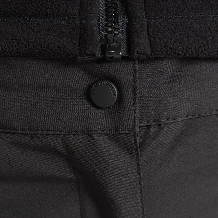 Womens Waterproof Trousers Craghoppers Aysgarth II Thermo Waterproof Trousers Black
