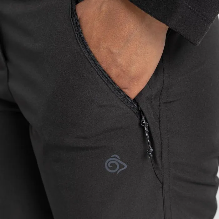 Womens Waterproof Trousers Craghoppers Aysgarth II Thermo Waterproof Trousers Black