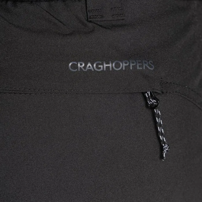 Womens Waterproof Trousers Craghoppers Aysgarth II Thermo Waterproof Trousers Black
