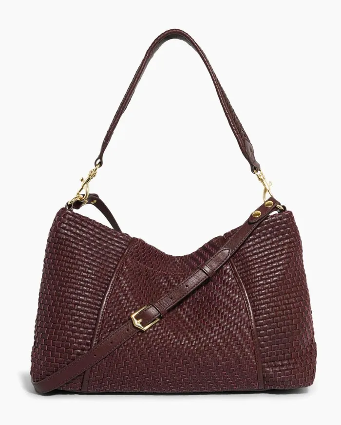 Woven All For Love Convertible Hobo True Plum Women Aimee Kestenberg Shoulder Bags