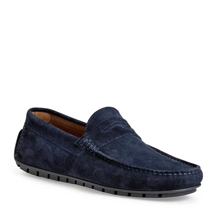 XANE CASUAL SUEDE SLIPON DRIVING MOCCASINNAVY Men Bruno Magli Casual Shoes