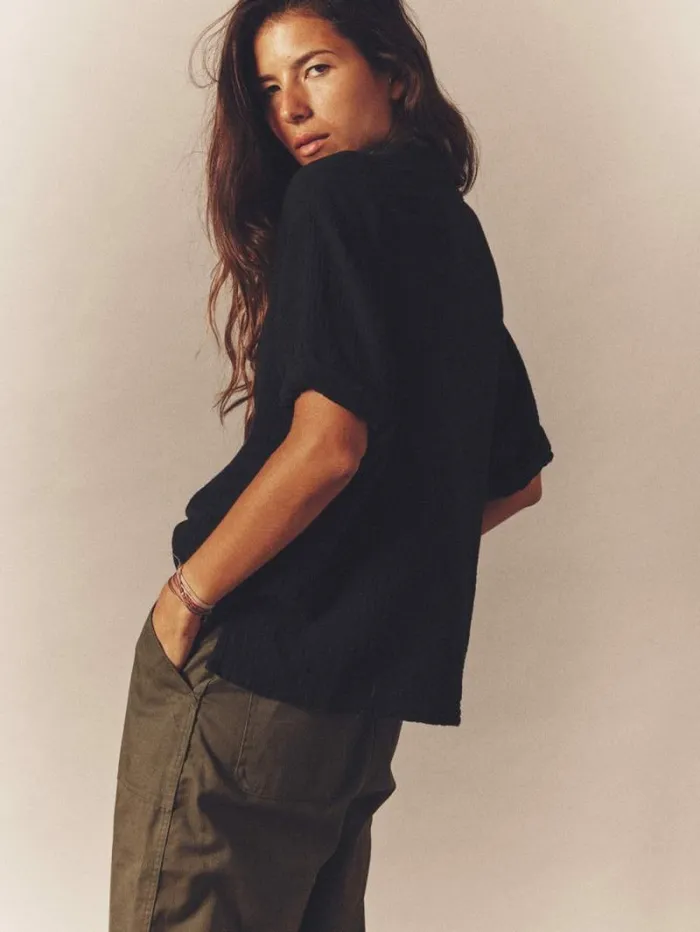 Xirena Black Avery Top Women Tops