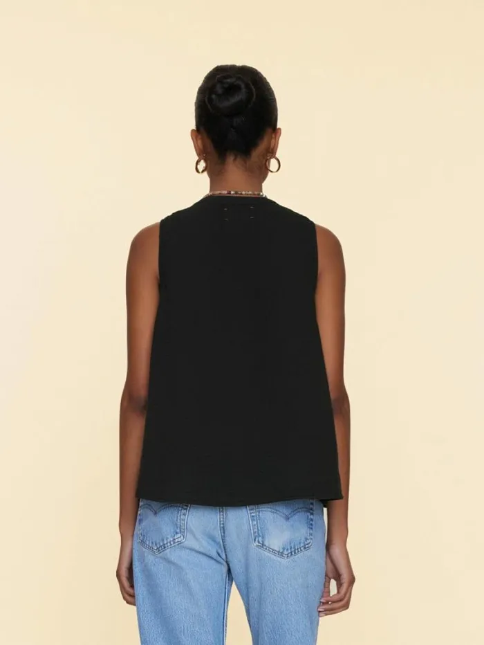 Xirena Black Tish Top Women Tops